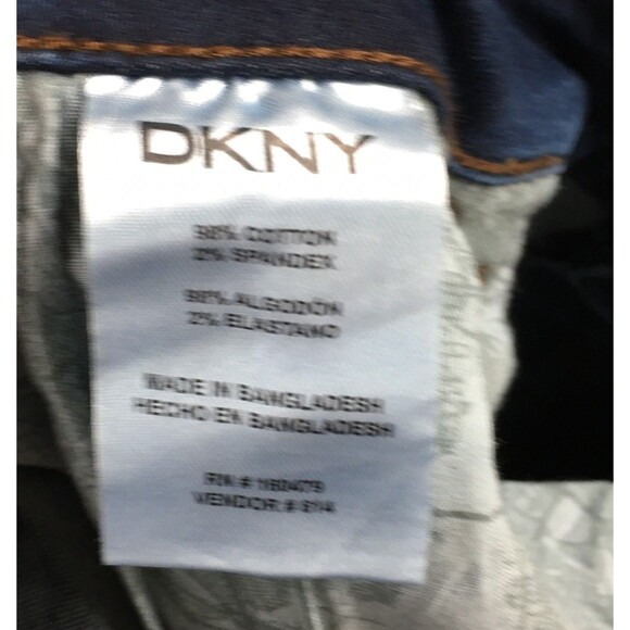 DKNY Jeans Men's Size 38 x 30 Blue Duane Straight Leg - Picture 4 of 4